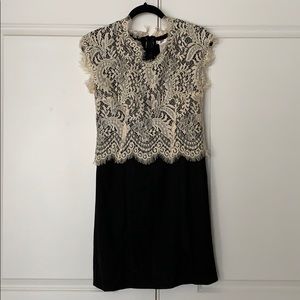 NWT Black Lacey Bodycon Dress
